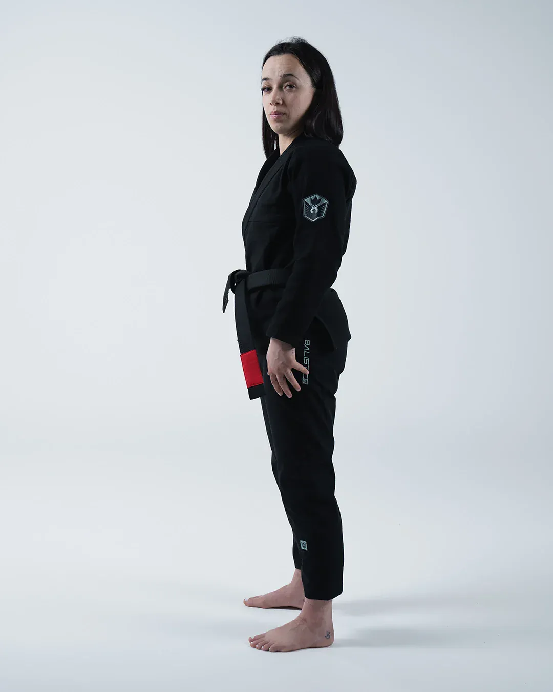 Balistico 4.0 Womens Jiu Jitsu Gi - Black - Image 13