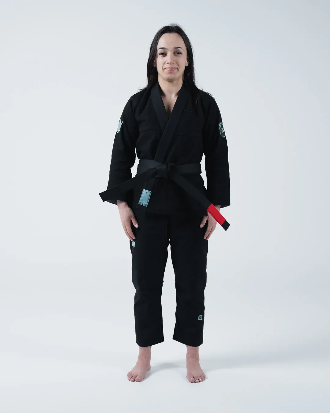 Balistico 4.0 Womens Jiu Jitsu Gi - Black - Image 3