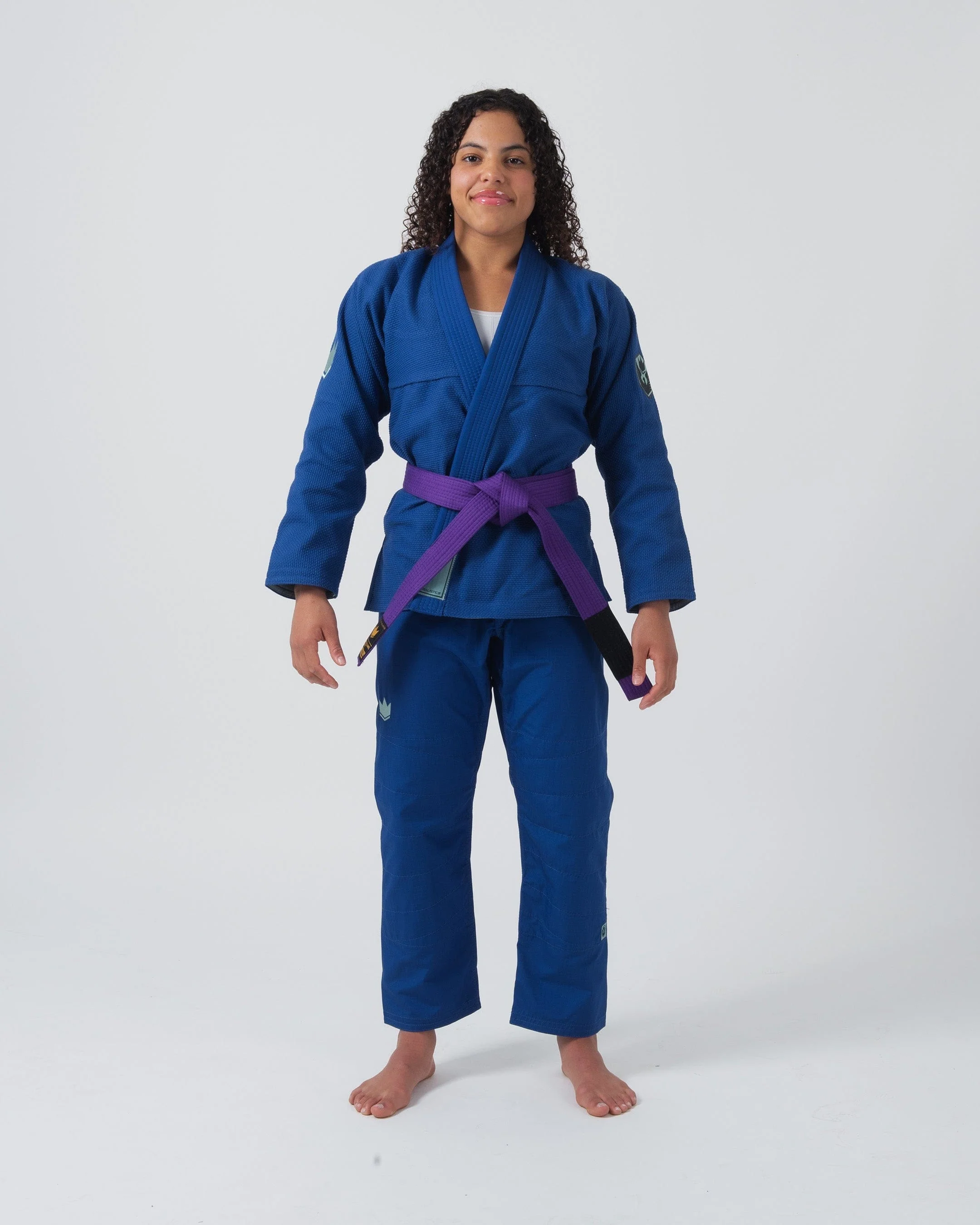 Balistico 4.0 Womens Jiu Jitsu Gi - Blue - Image 3