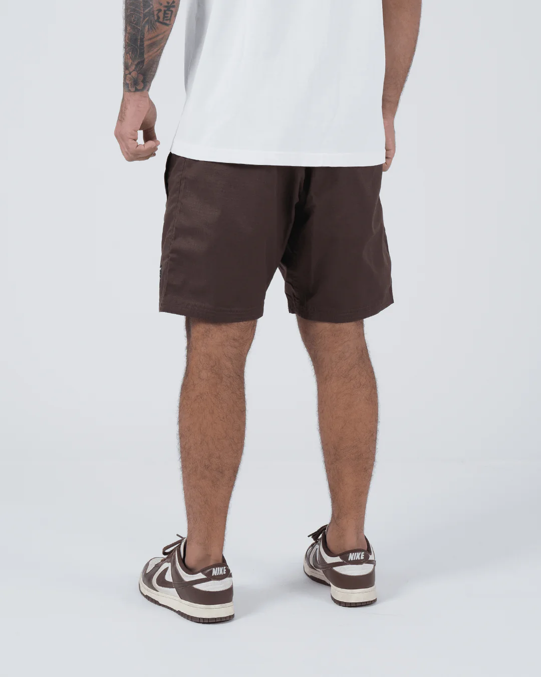 Casual Gi Shorts - Brown - Image 5