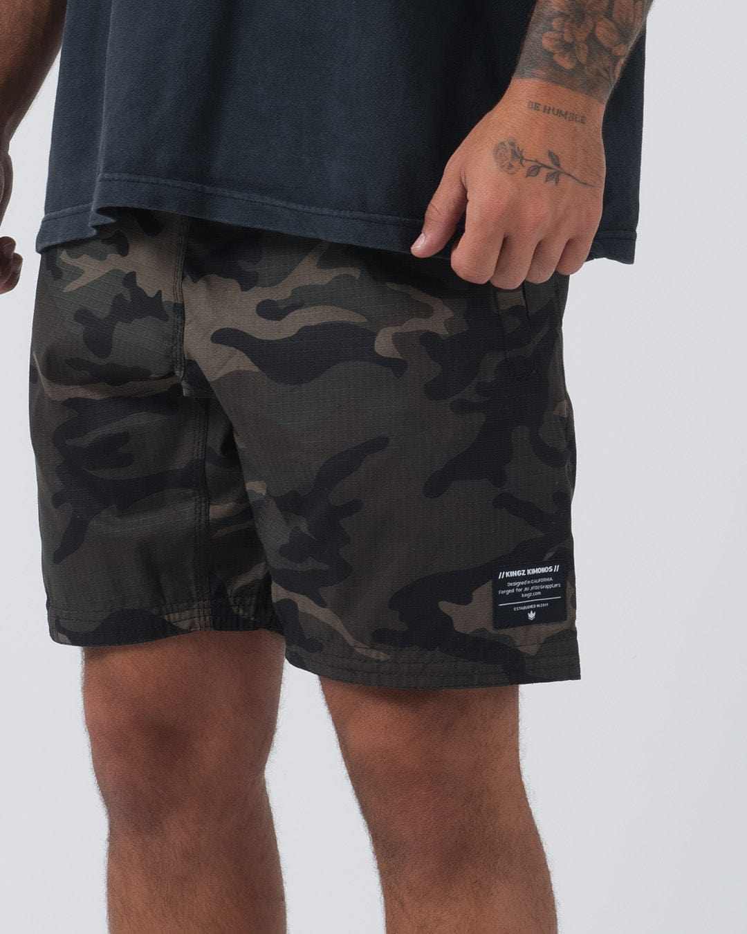 Casual Gi Shorts - Camo - Image 5