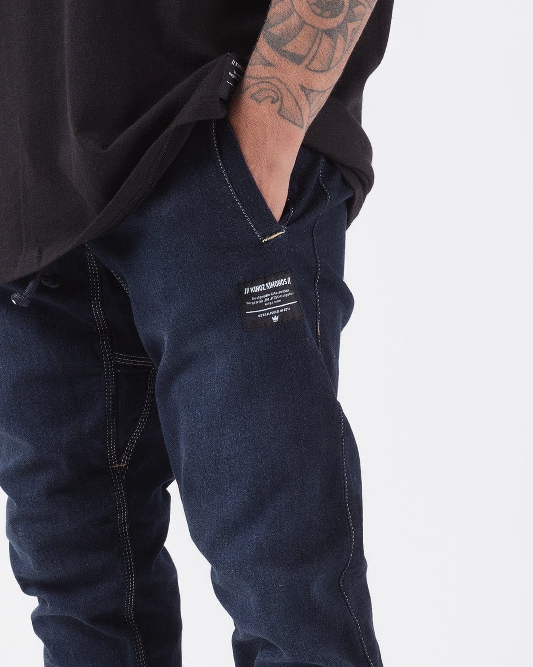 Casual Denim Gi Pant - Image 7