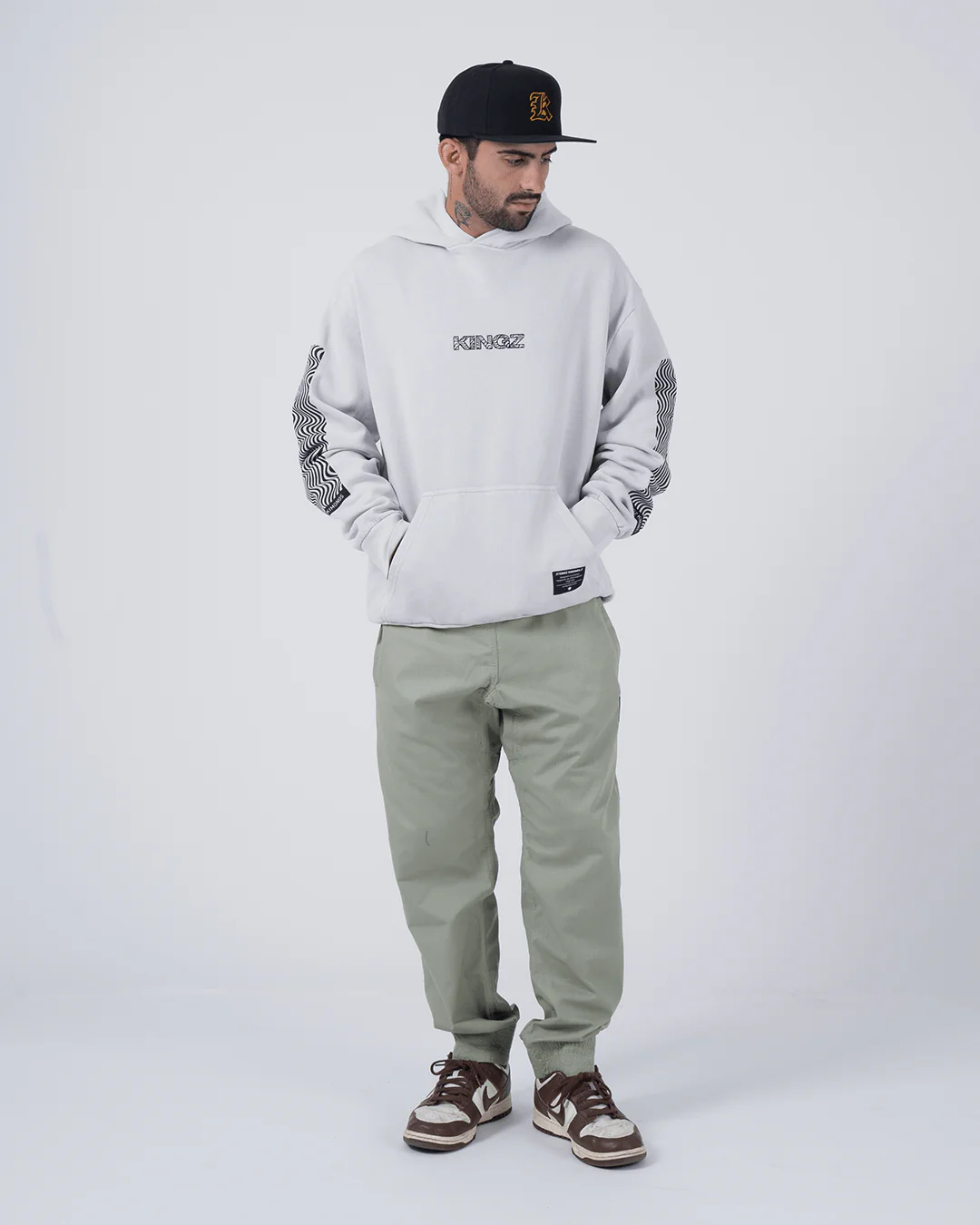 Casual Rip Stop Gi Pant - Sage - Image 10
