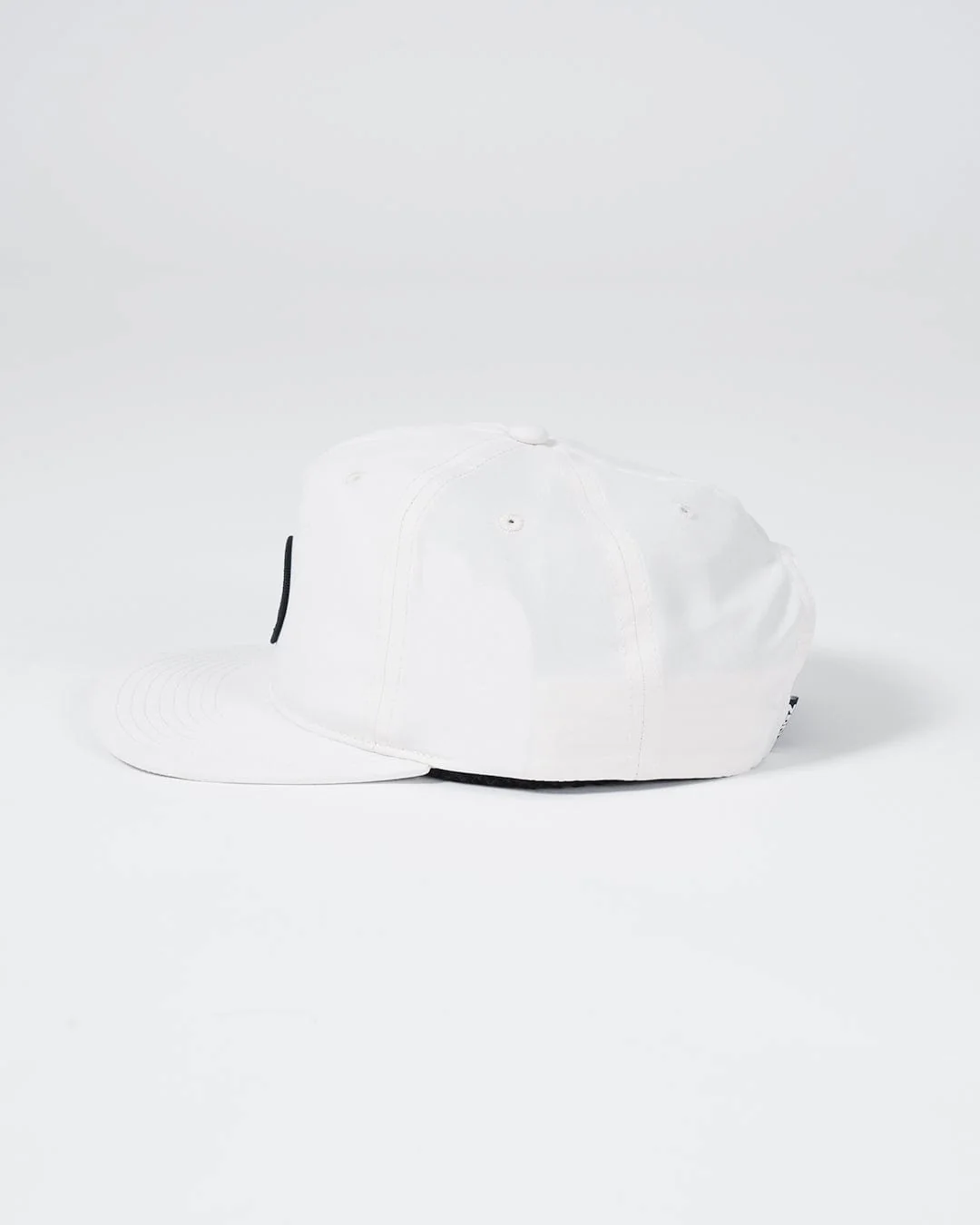 Crown Patch 5-Panel Strapback Hat - Natural - Image 3