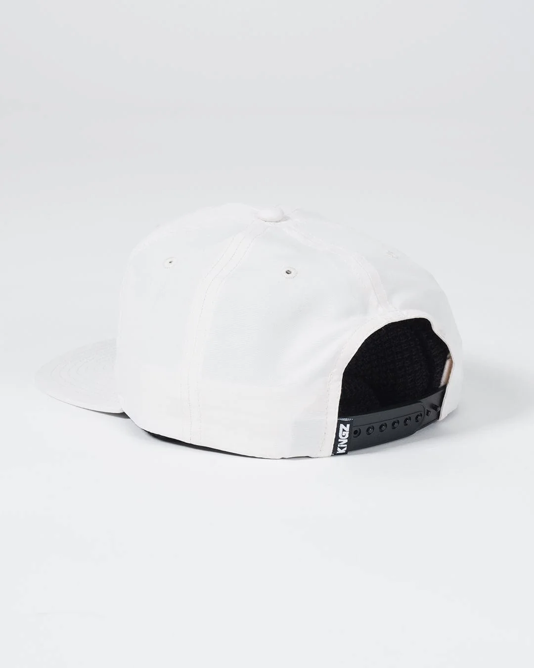 Crown Patch 5-Panel Strapback Hat - Natural - Image 4