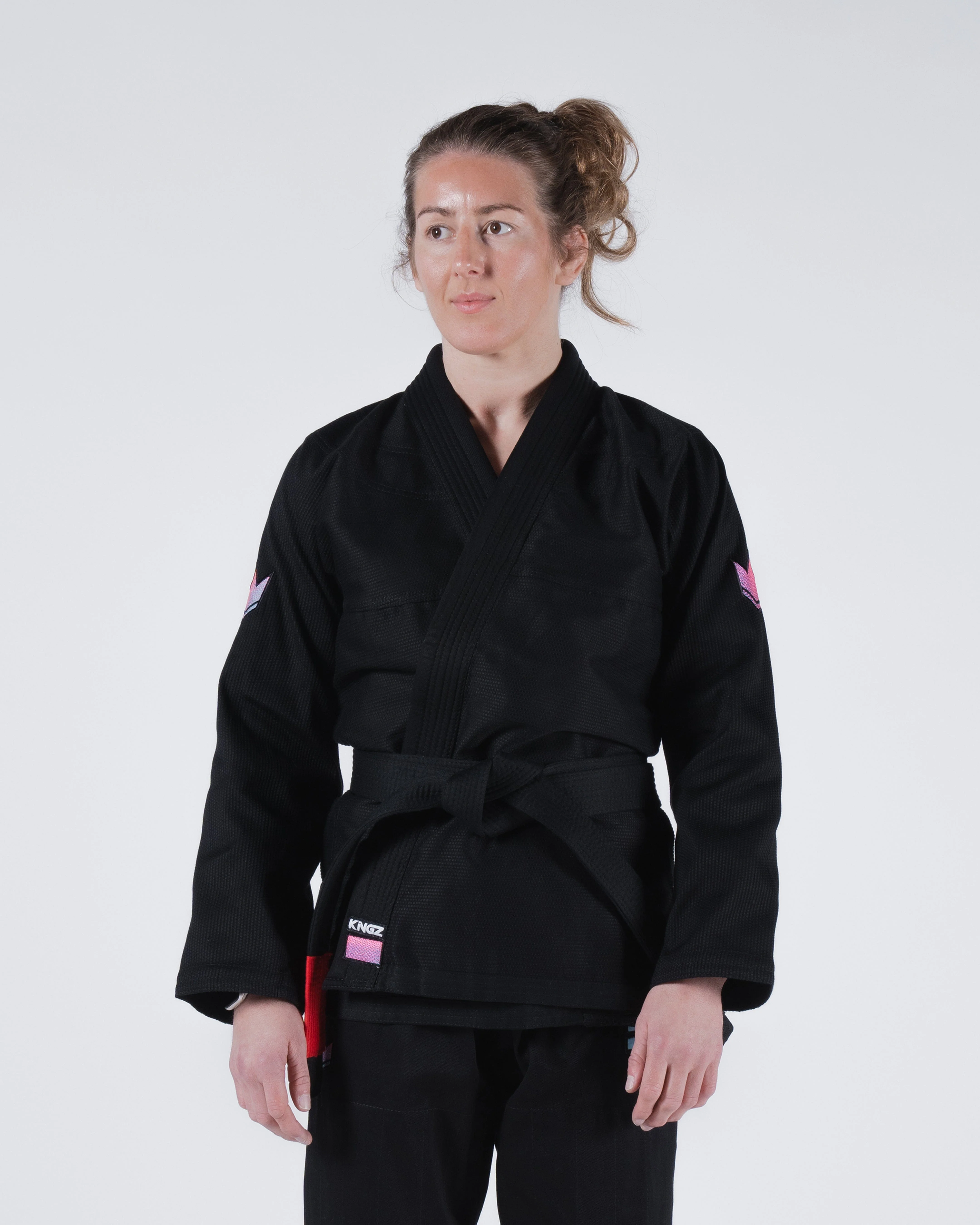 Empowered Womens Jiu Jitsu Gi - Black - Image 17