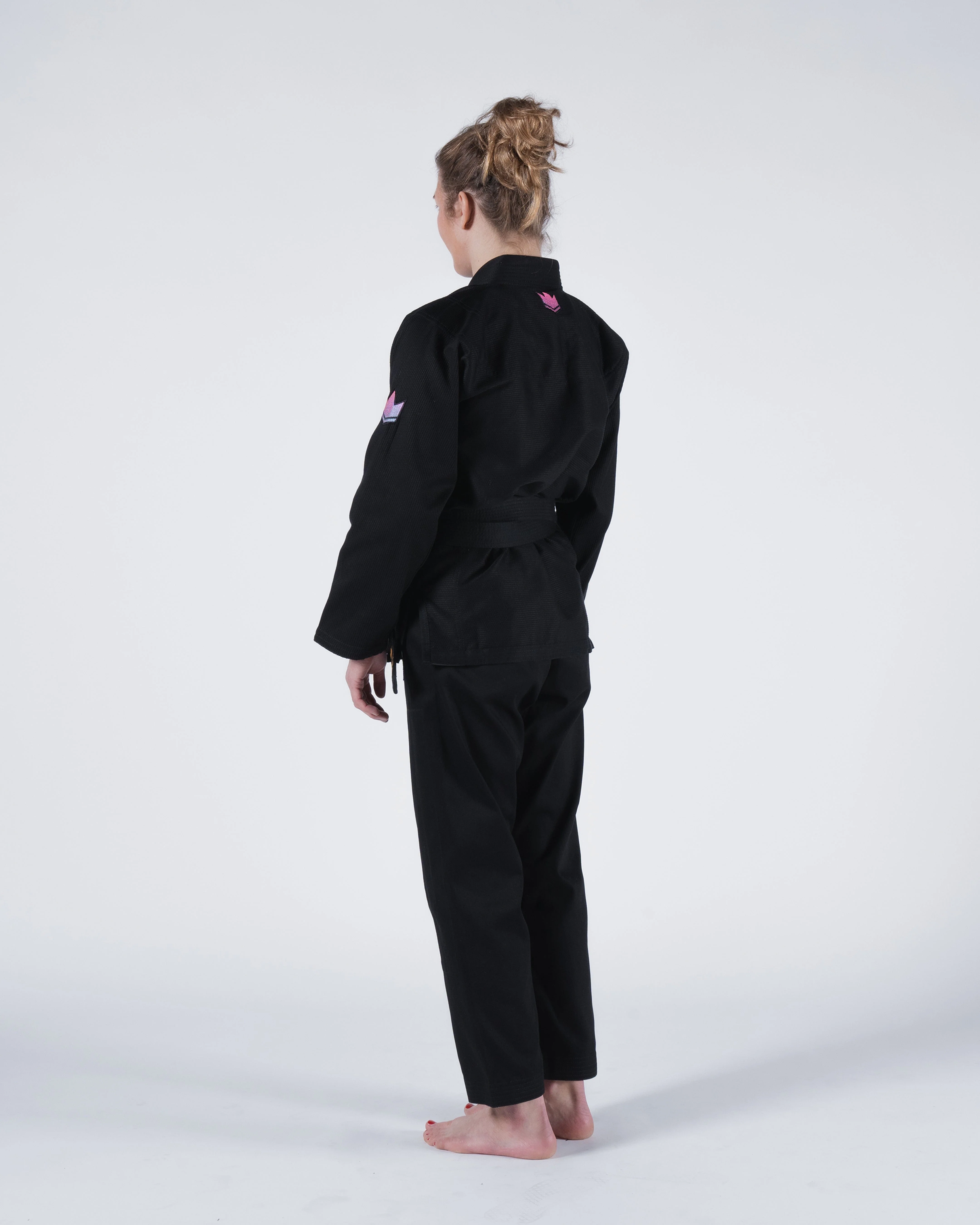 Empowered Womens Jiu Jitsu Gi - Black - Image 5