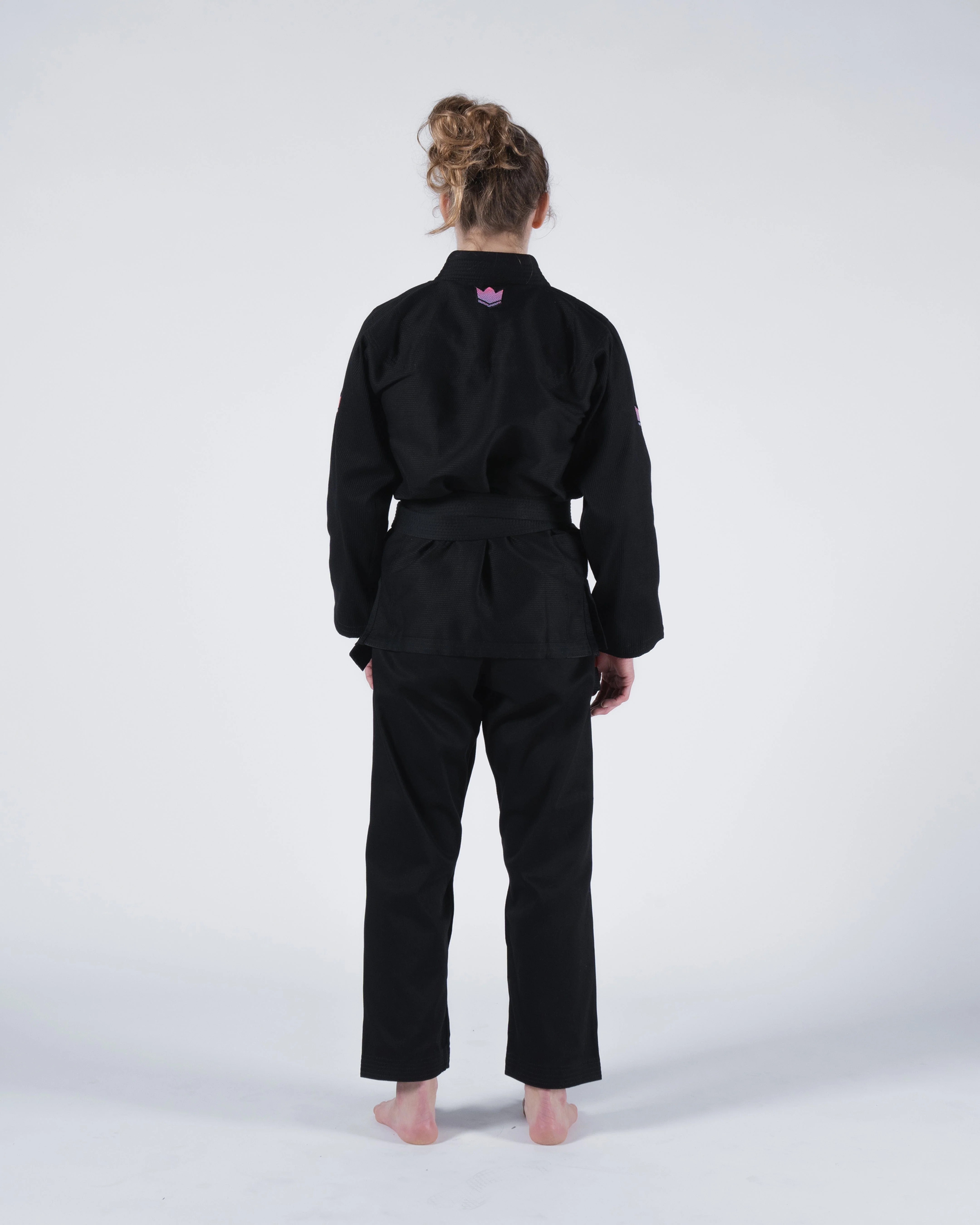 Empowered Womens Jiu Jitsu Gi - Black - Image 6