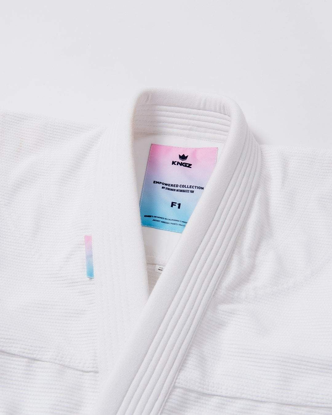 Empowered Womens Jiu Jitsu Gi - White - Image 15