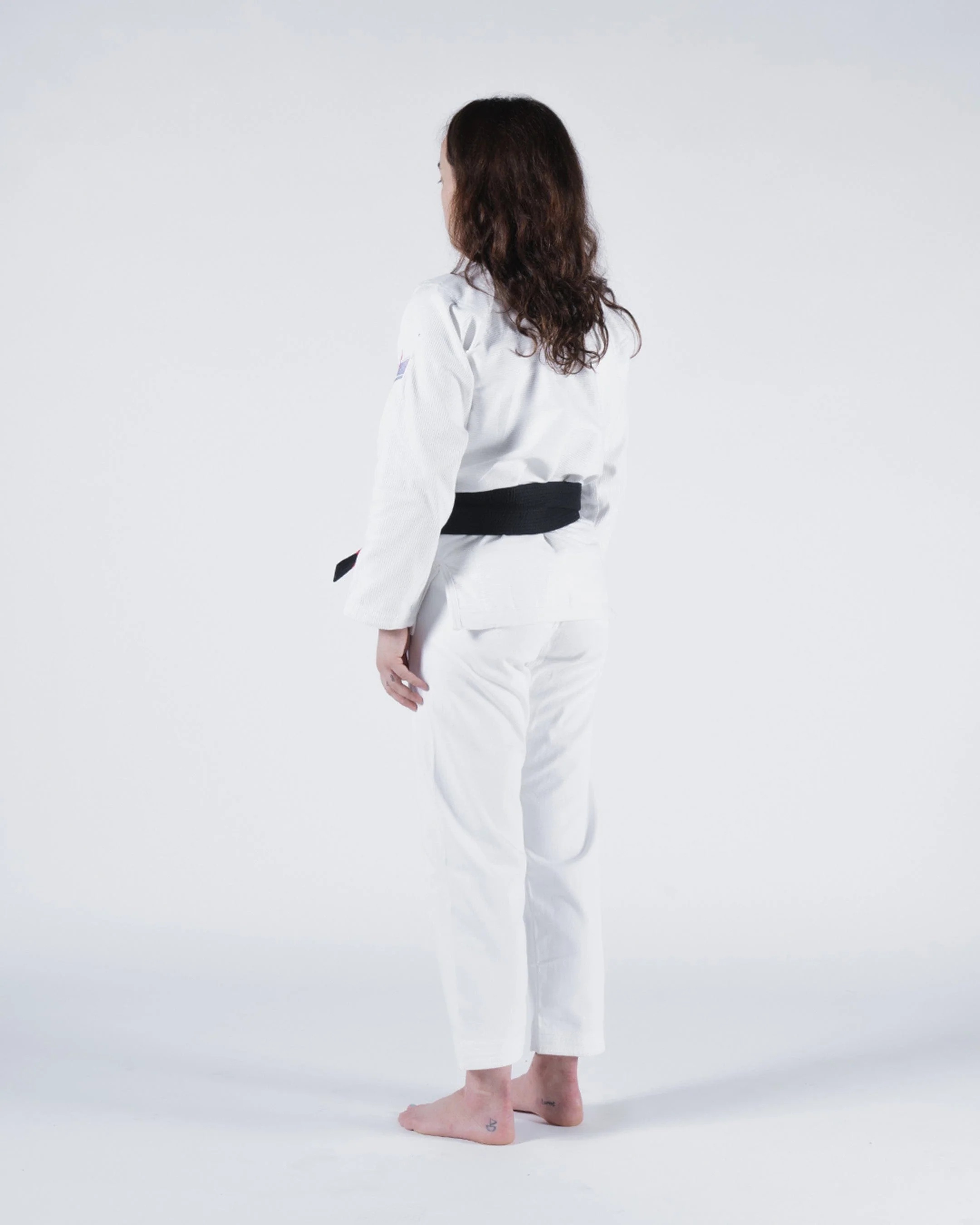 Empowered Womens Jiu Jitsu Gi - White - Image 5