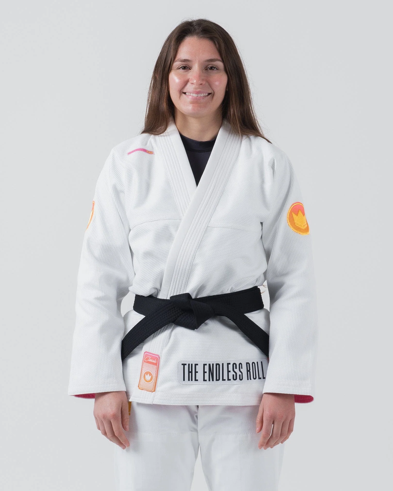 Endless Roll Womens Jiu Jitsu Gi - White (F0 only)