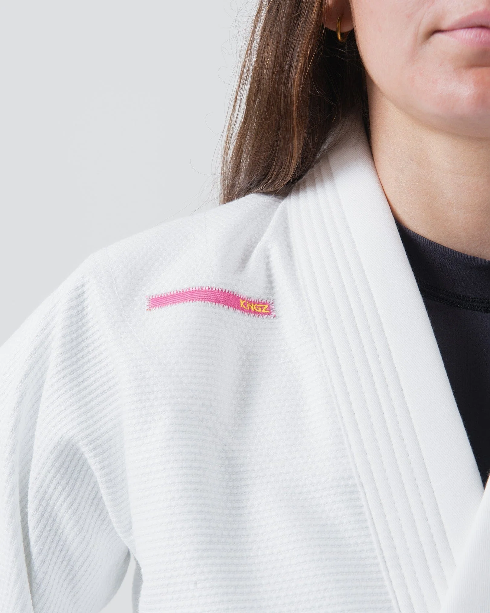 Endless Roll Womens Jiu Jitsu Gi - White (F0 only) - Image 12