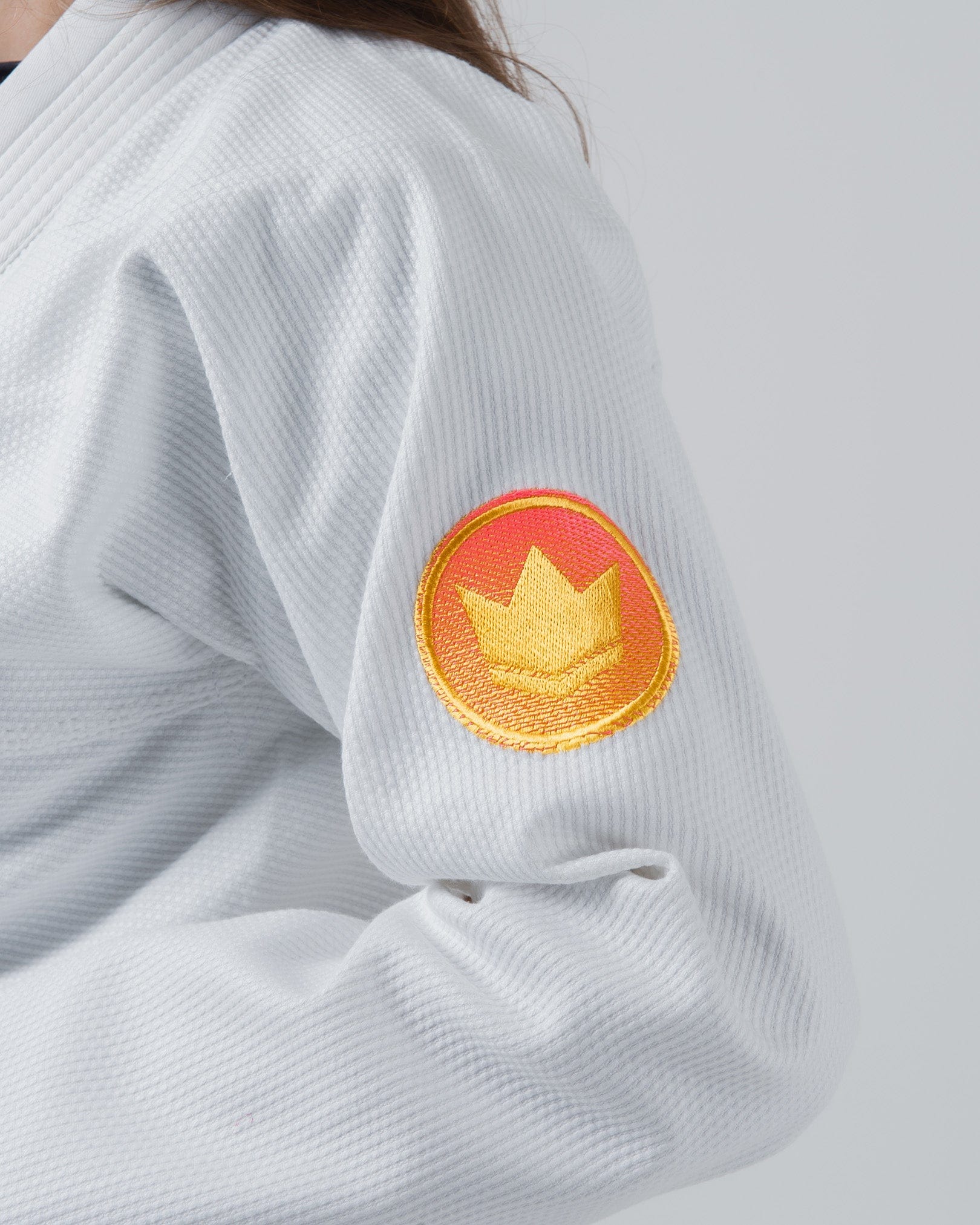 Endless Roll Womens Jiu Jitsu Gi - White (F0 only) - Image 13