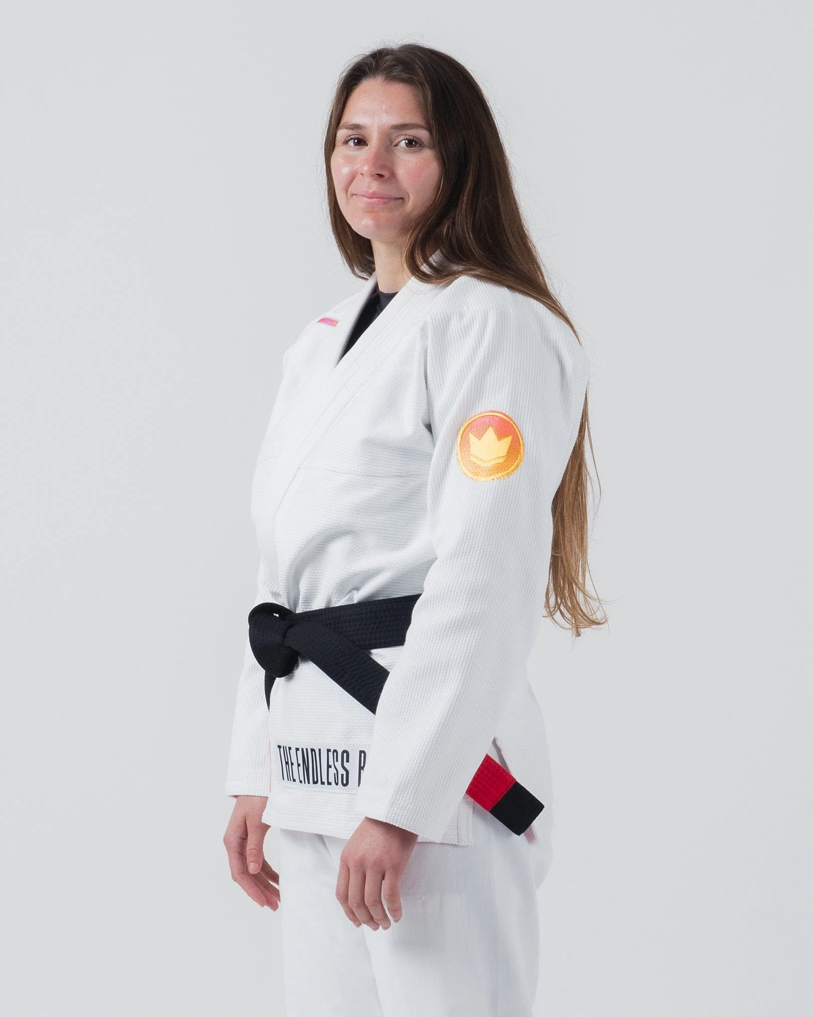 Endless Roll Womens Jiu Jitsu Gi - White (F0 only) - Image 2
