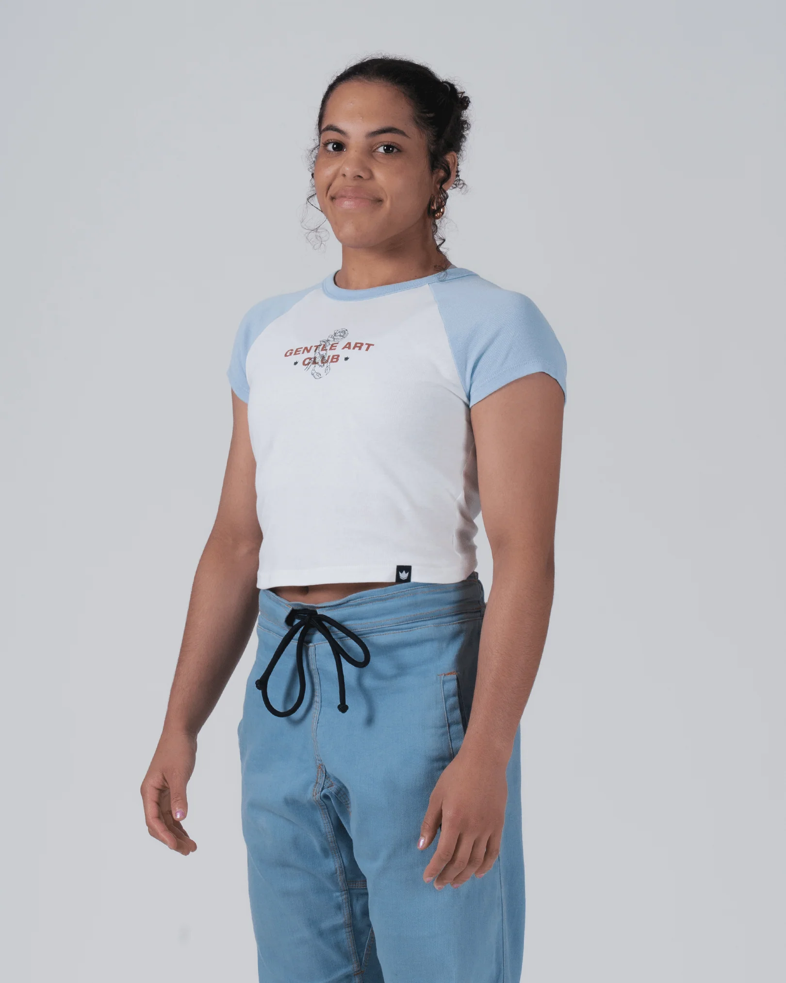 Gentle Art Club Women's Baby Tee - Image 13