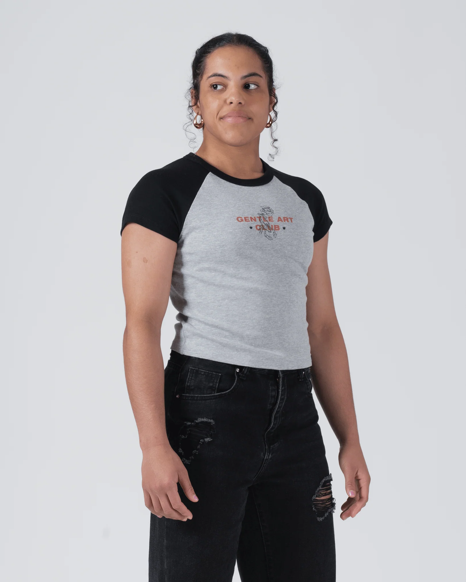Gentle Art Club Women's Baby Tee - Image 6
