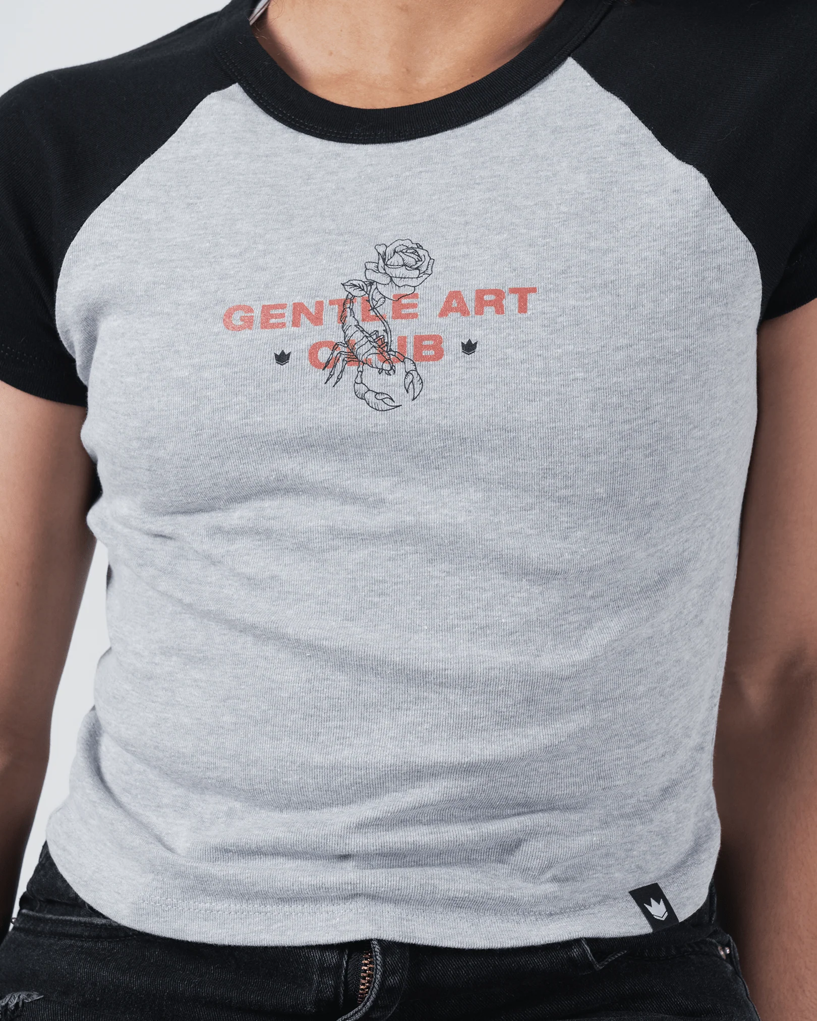 Gentle Art Club Women's Baby Tee - Image 8