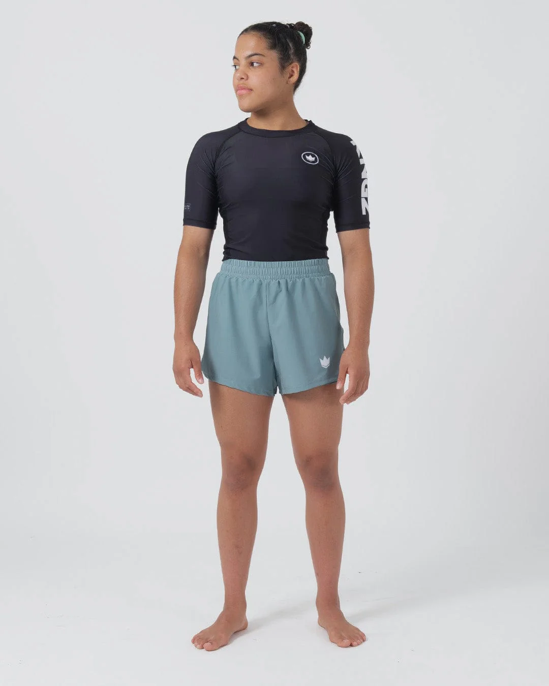 Hybrid Womens Shorts - Sage - Image 11