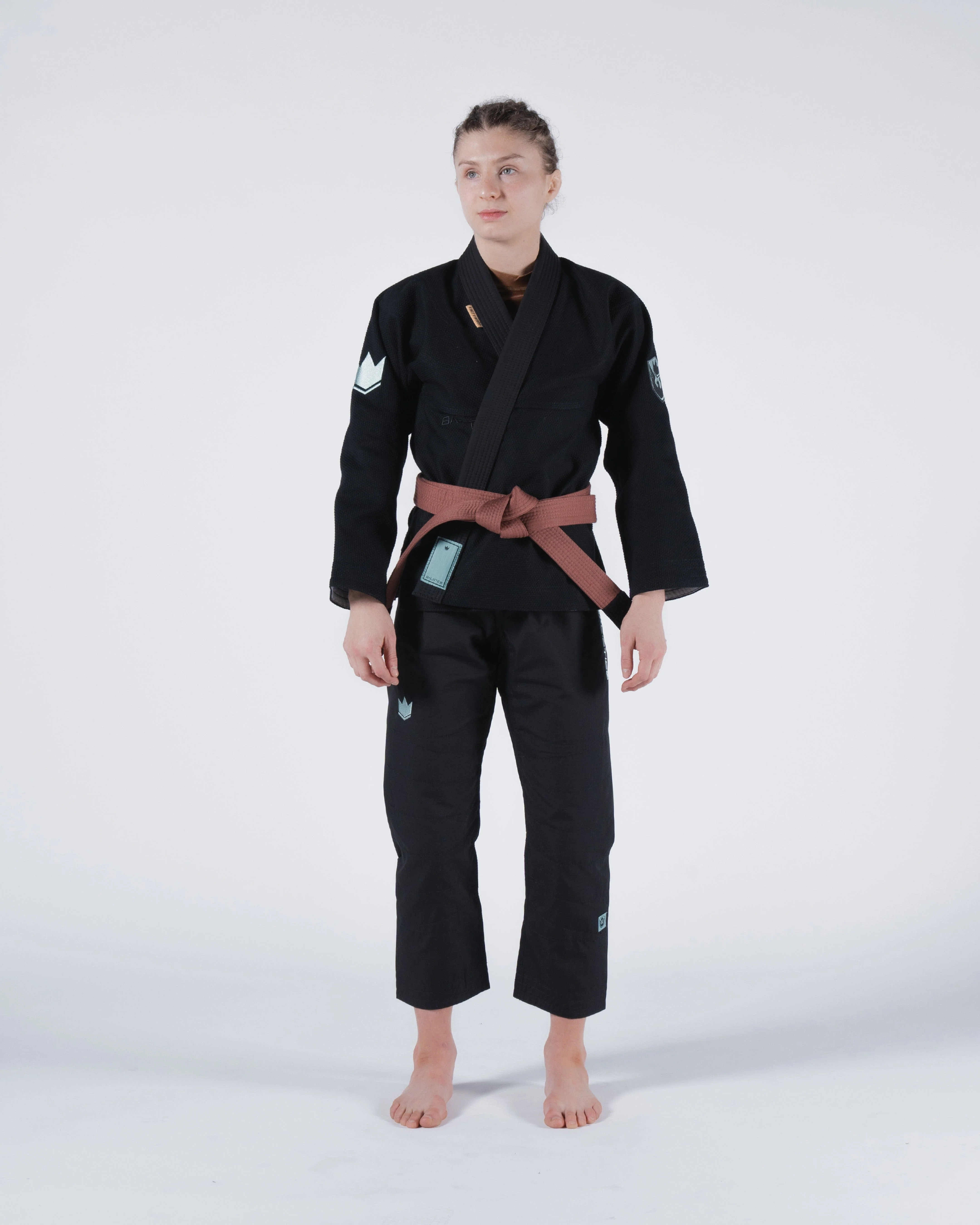 Balistico 4.0 Womens Jiu Jitsu Gi - Black - 2023 Edition - Image 3