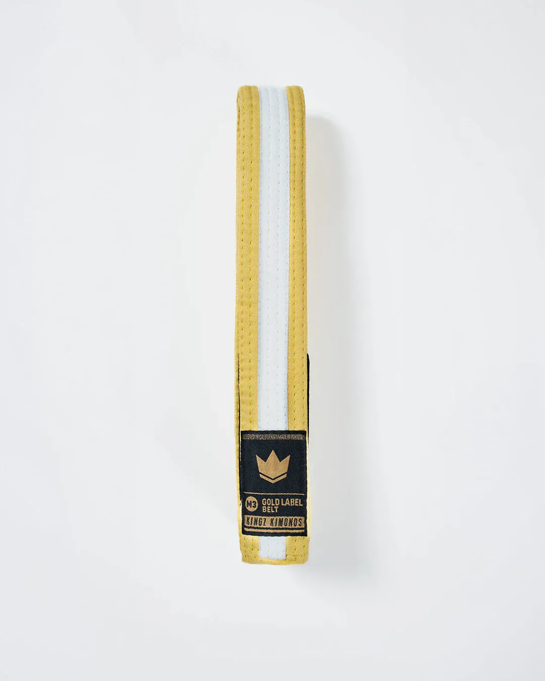Gold Label V2 Kids Belt - White Stripe - Image 3