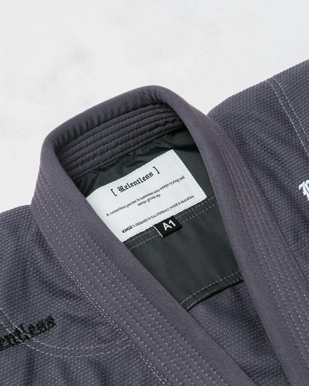 Relentless Jiu Jitsu Gi - Grey - Image 19