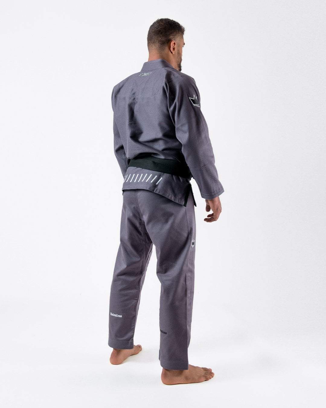 Relentless Jiu Jitsu Gi - Grey - Image 8