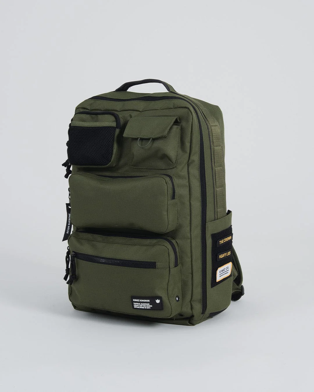 Tactical Backpack Military Green - Image 4