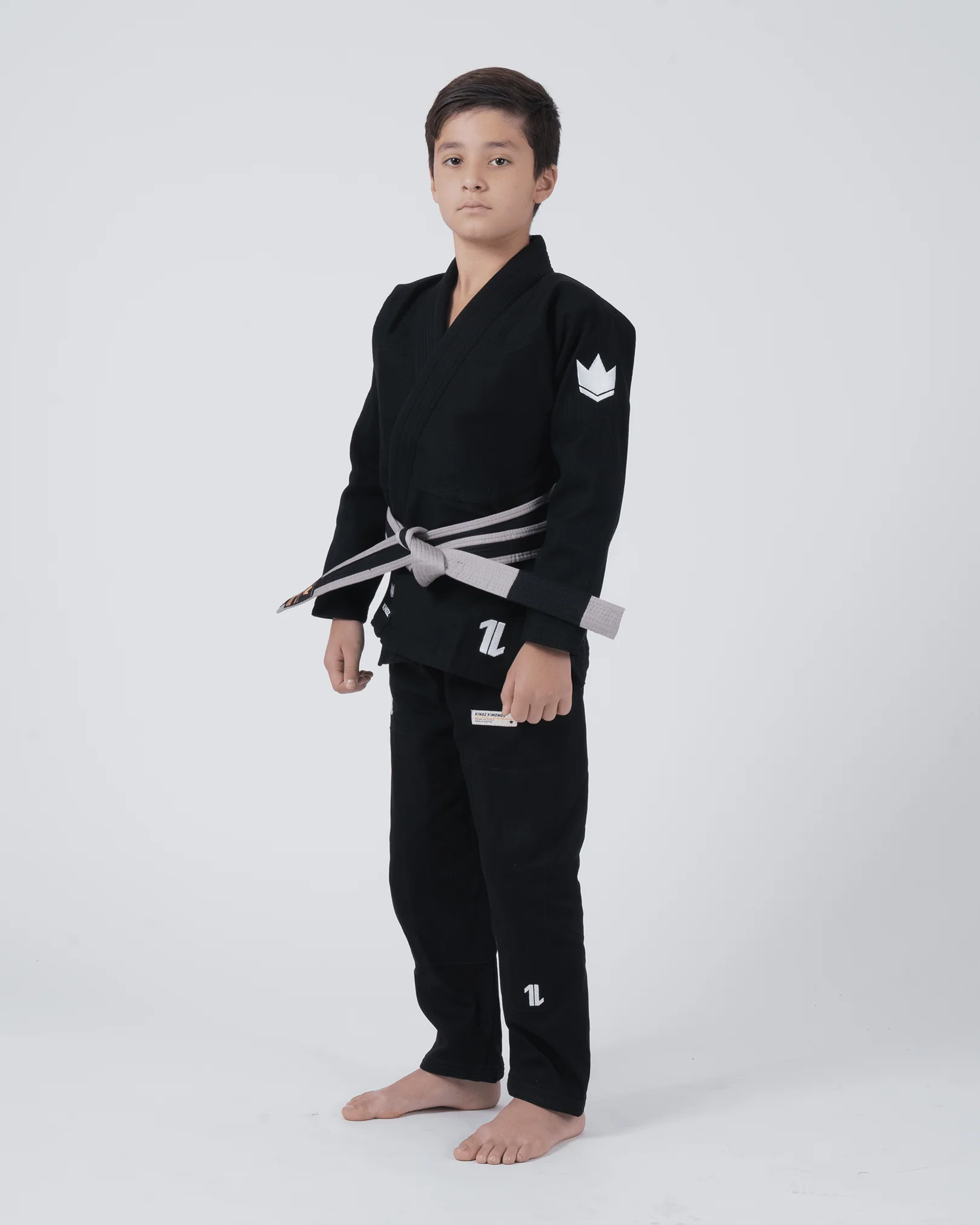 Kingz The ONE V2 Kids BJJ Gi - Black - Image 4