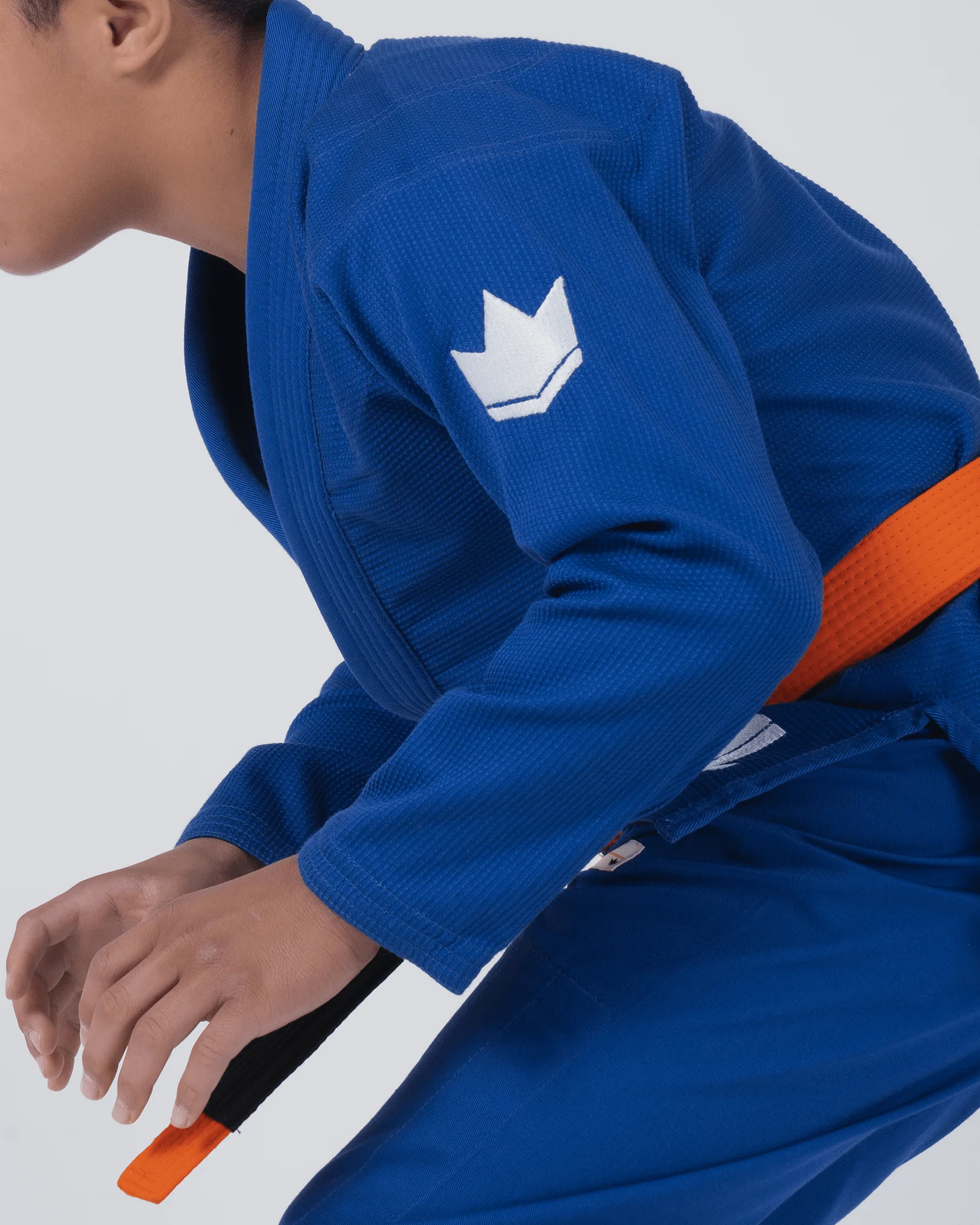Kingz The ONE V2 Kids BJJ Gi - Blue - Image 13