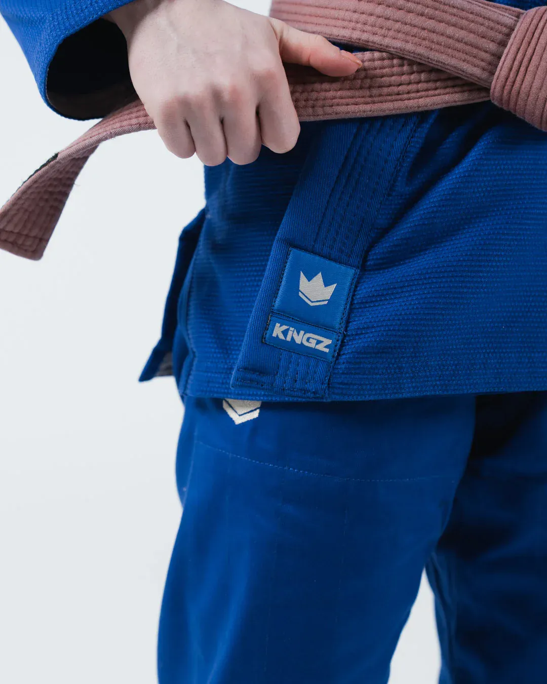 Kingz The ONE V2 Women's Jiu Jitsu Gi - Blue - Image 15