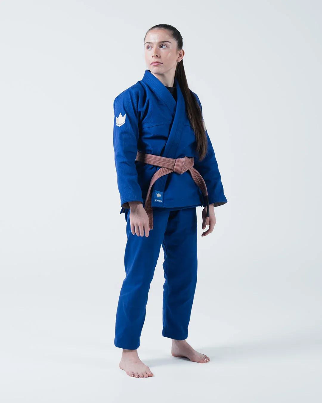 Kingz The ONE V2 Women's Jiu Jitsu Gi - Blue - Image 8
