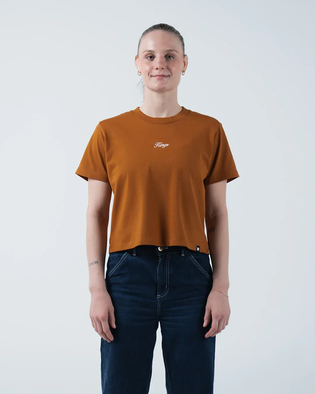 Script Women's Heavyweight Tee - Image 9