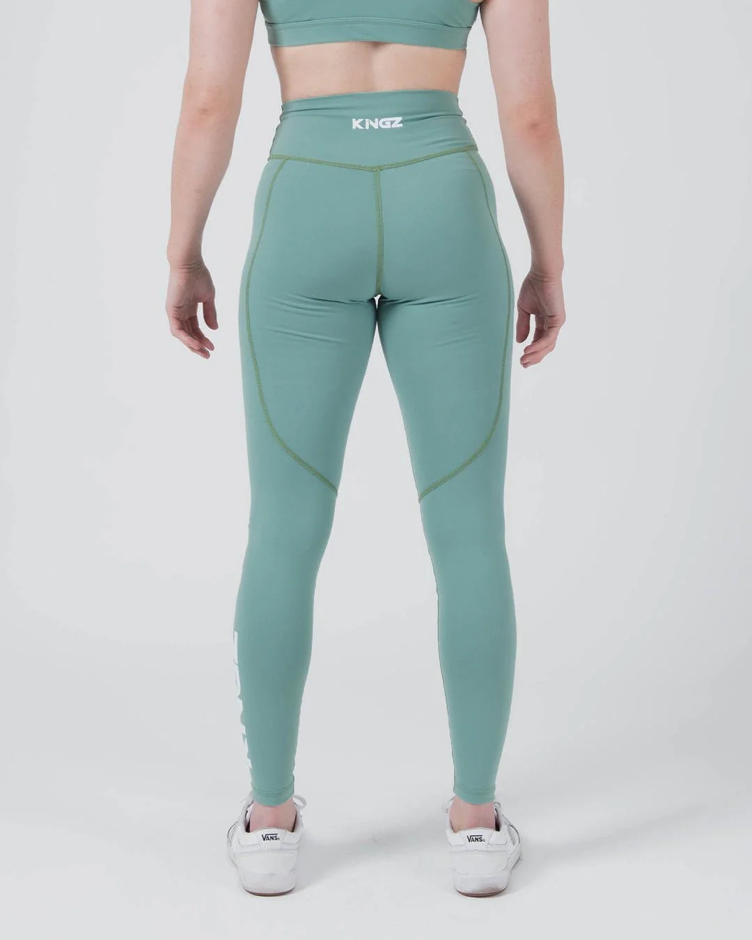 Kore Womens Grappling Spats - Green - Image 3