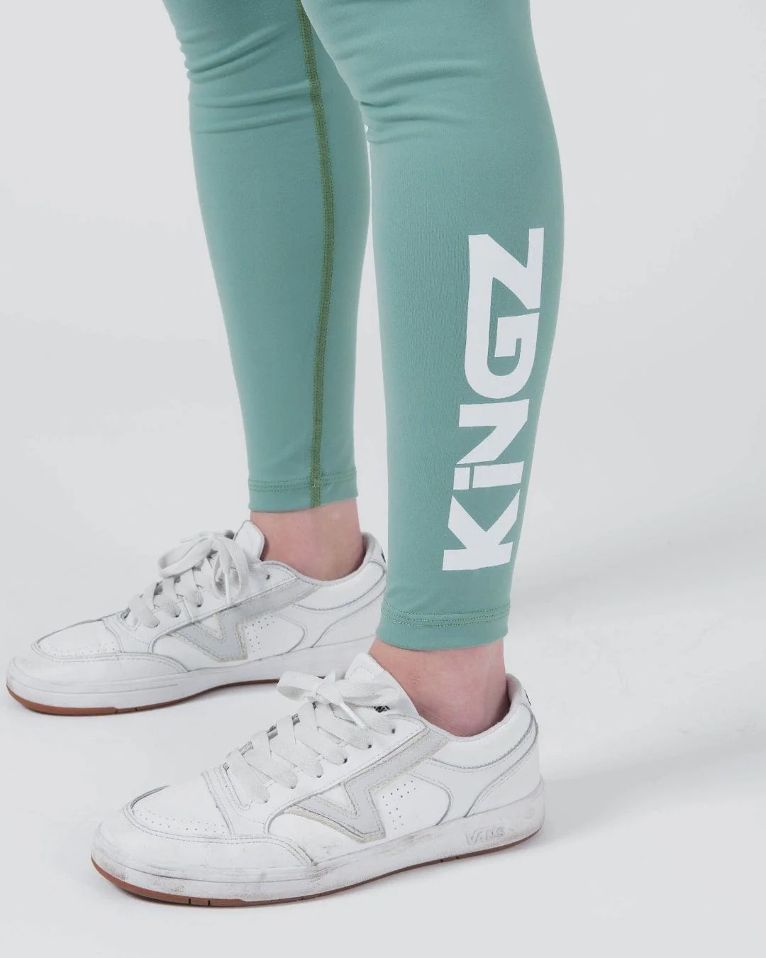Kore Womens Grappling Spats - Green - Image 6