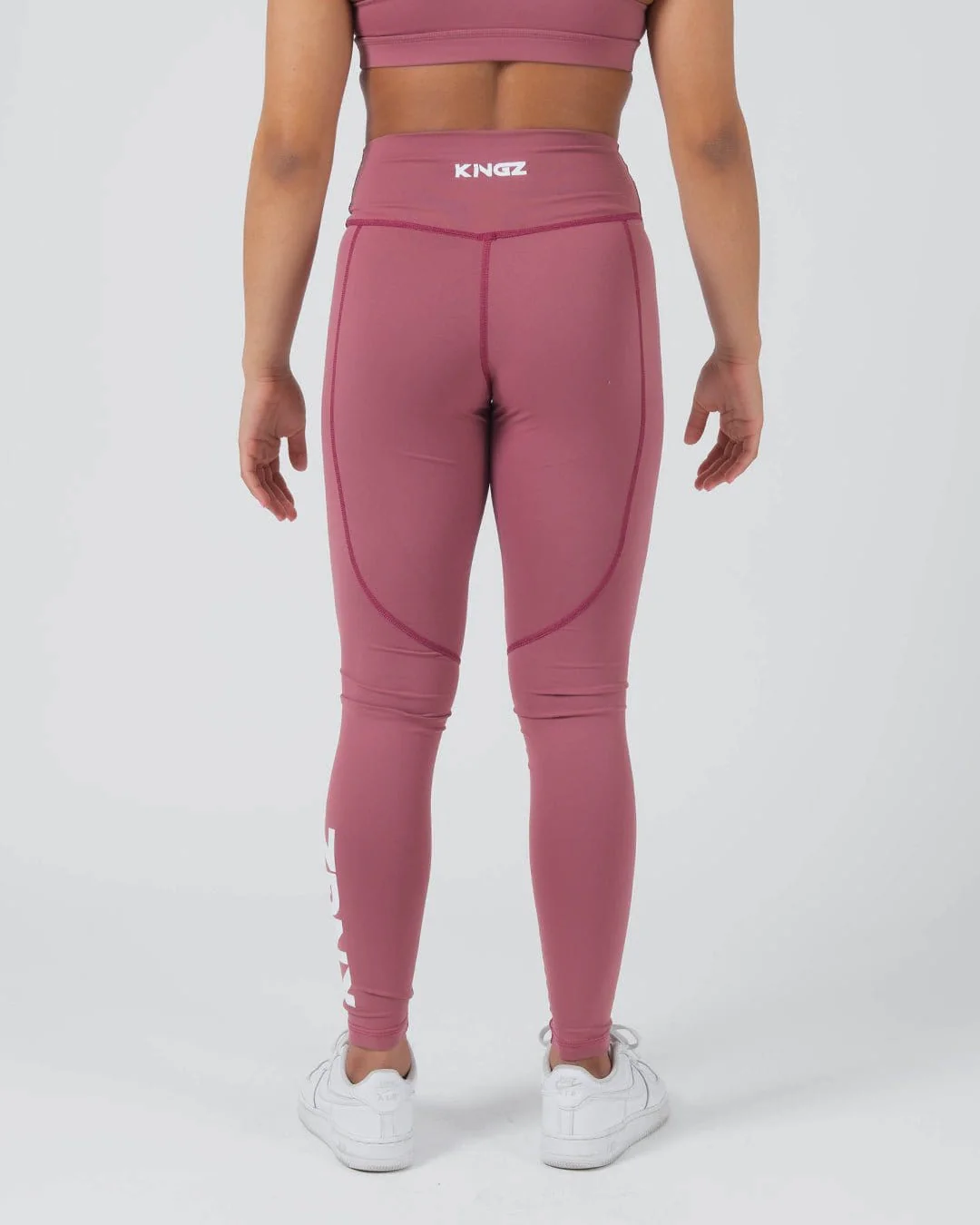 Kore Womens Grappling Spats - Red - Image 3