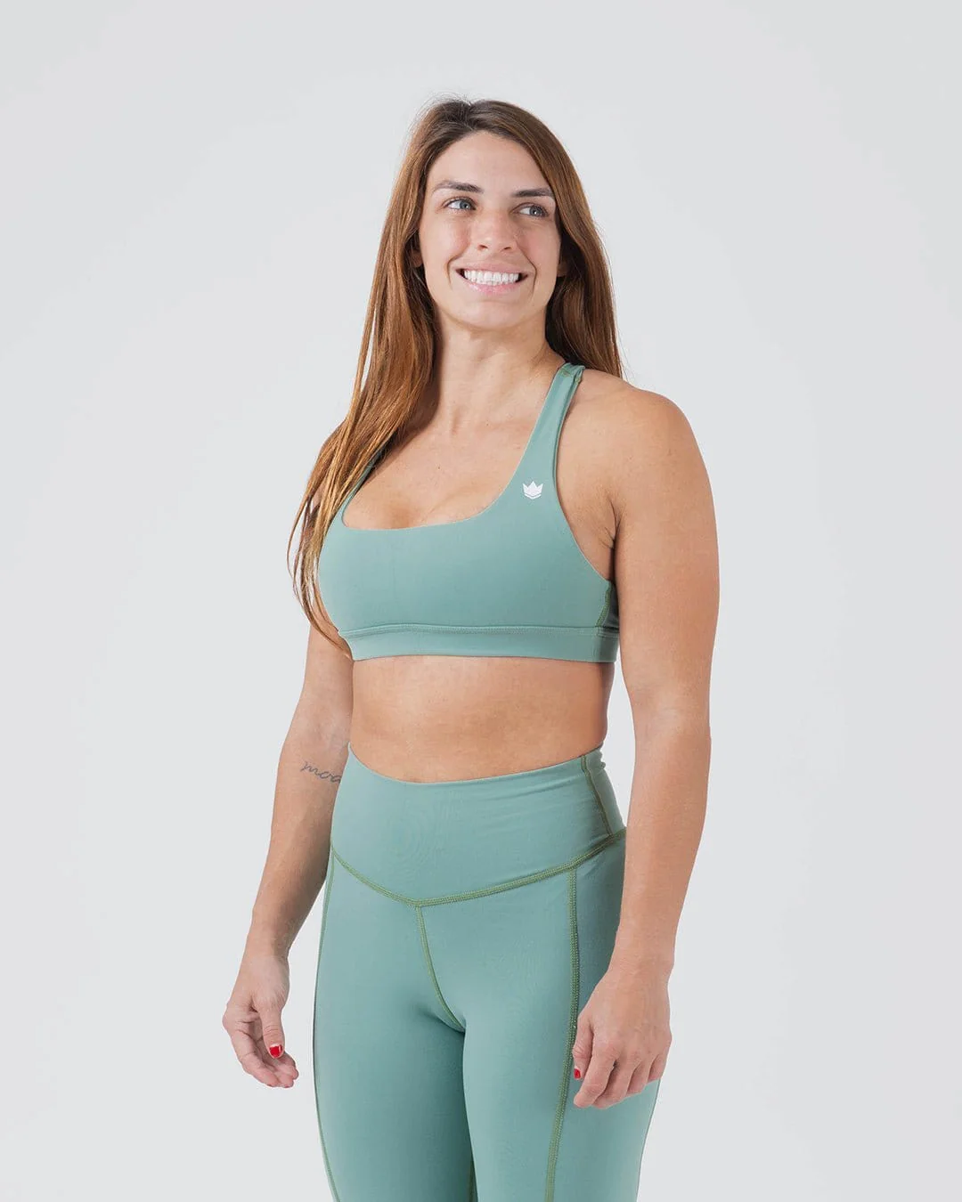 Kore Womens Sports Bra - Green - Image 4