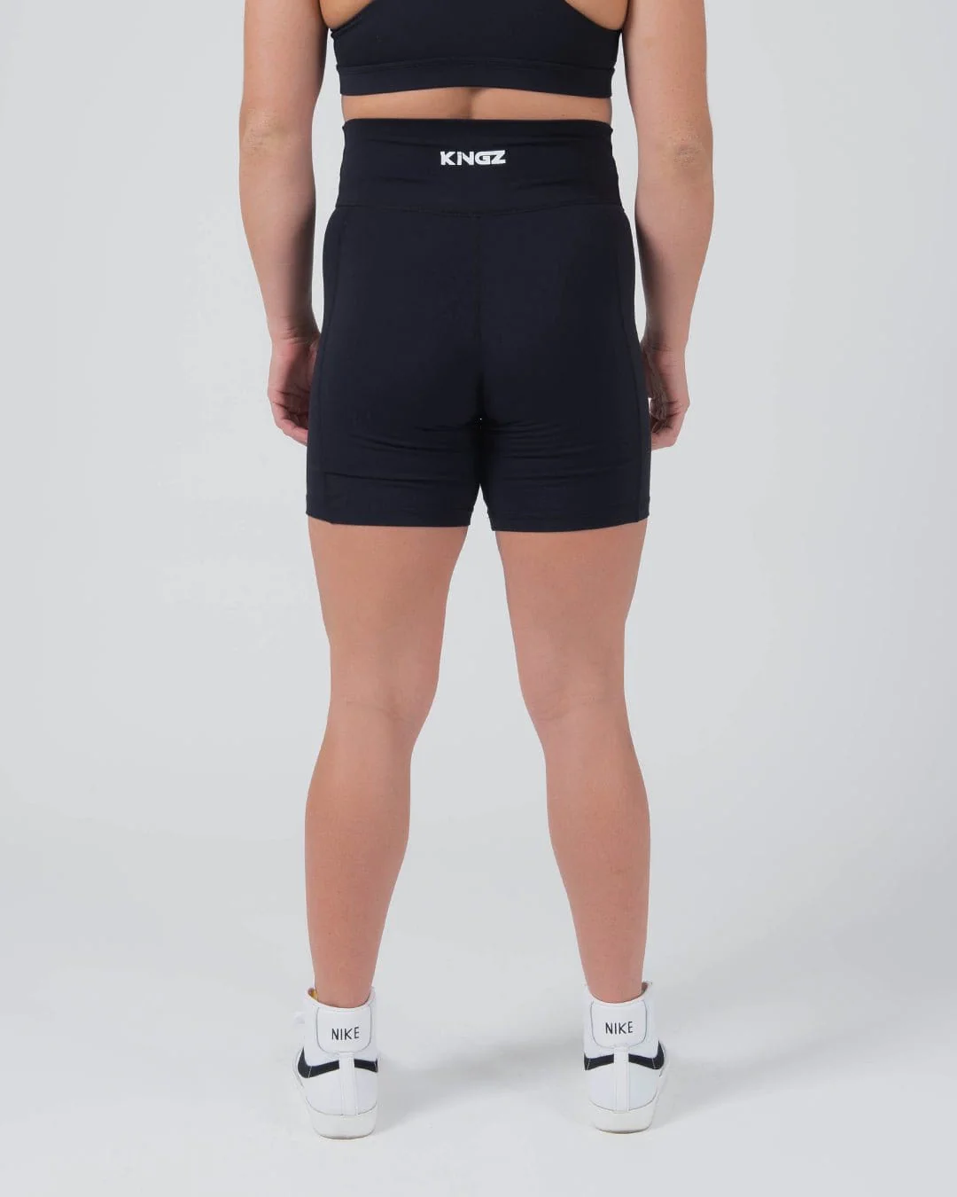 Kore Womens Training Shorts - Black - Image 3
