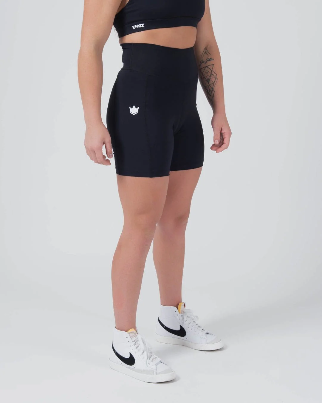 Kore Womens Training Shorts - Black - Image 4