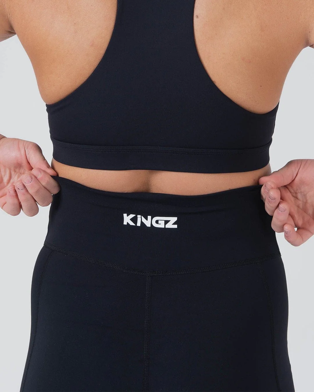 Kore Womens Training Shorts - Black - Image 7
