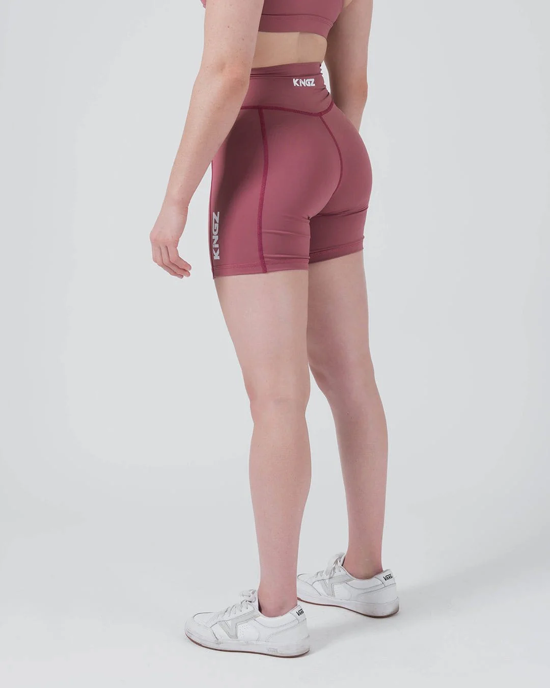 Kore Womens Training Shorts - Red - Image 3