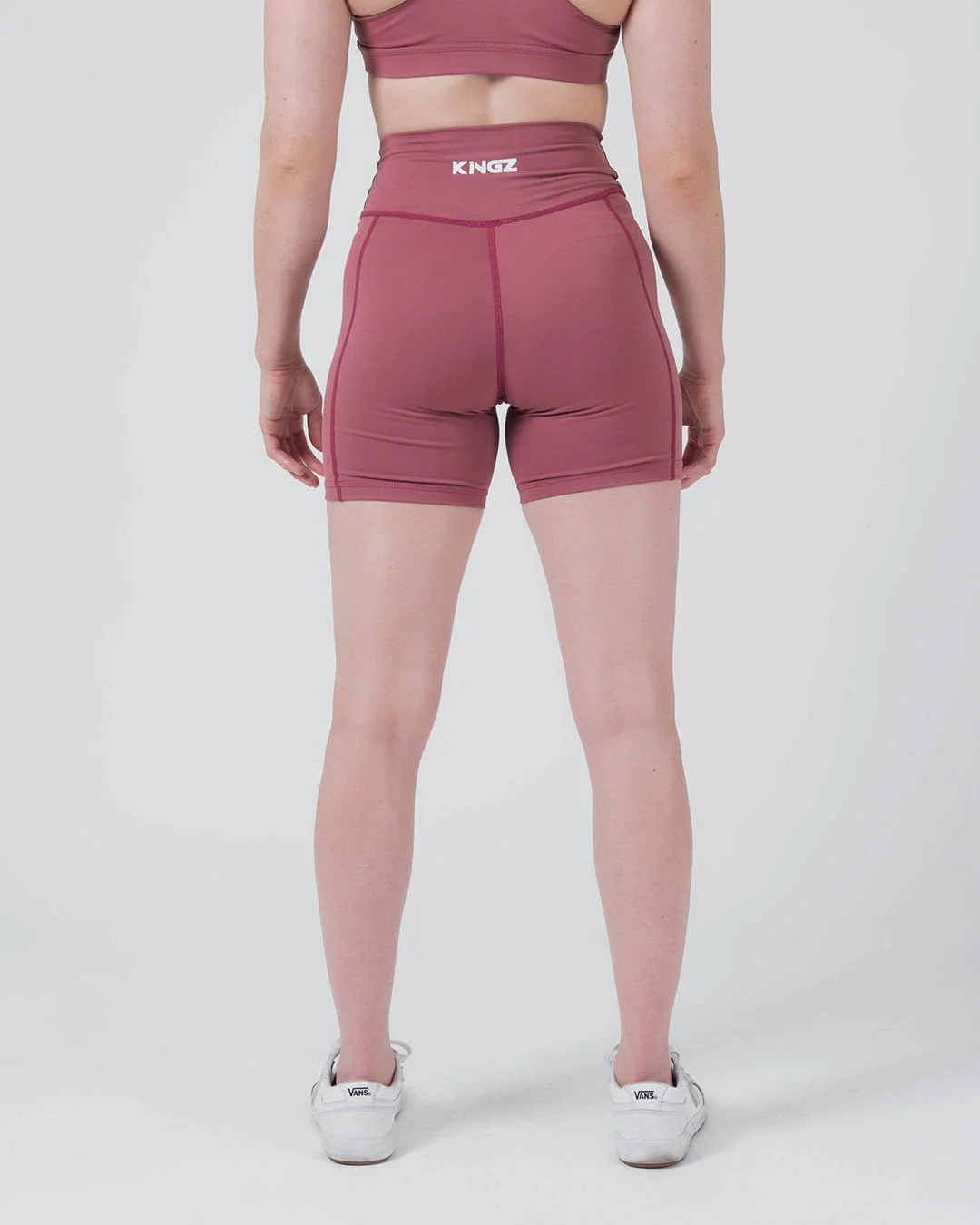 Kore Womens Training Shorts - Red - Image 4