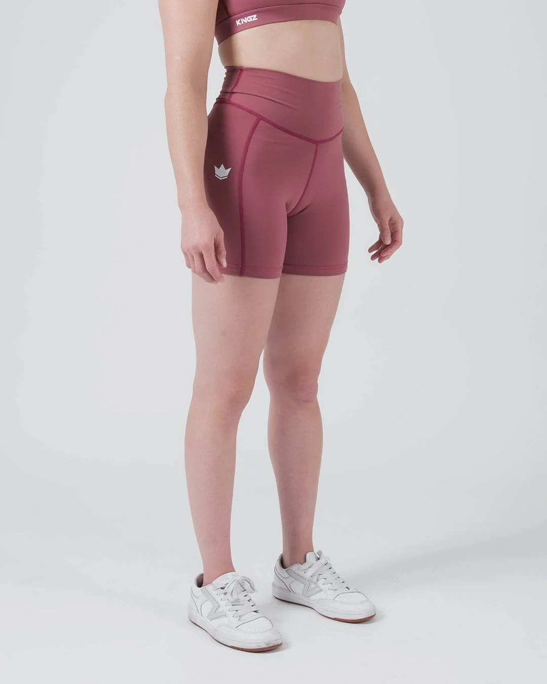 Kore Womens Training Shorts - Red - Image 6