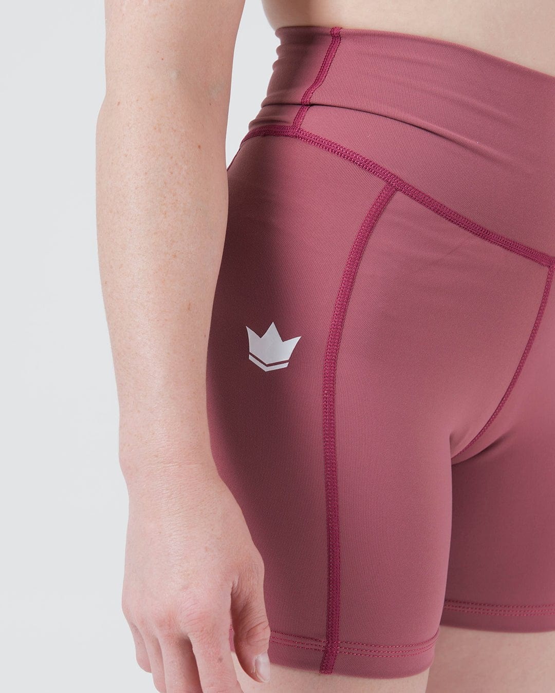 Kore Womens Training Shorts - Red - Image 7