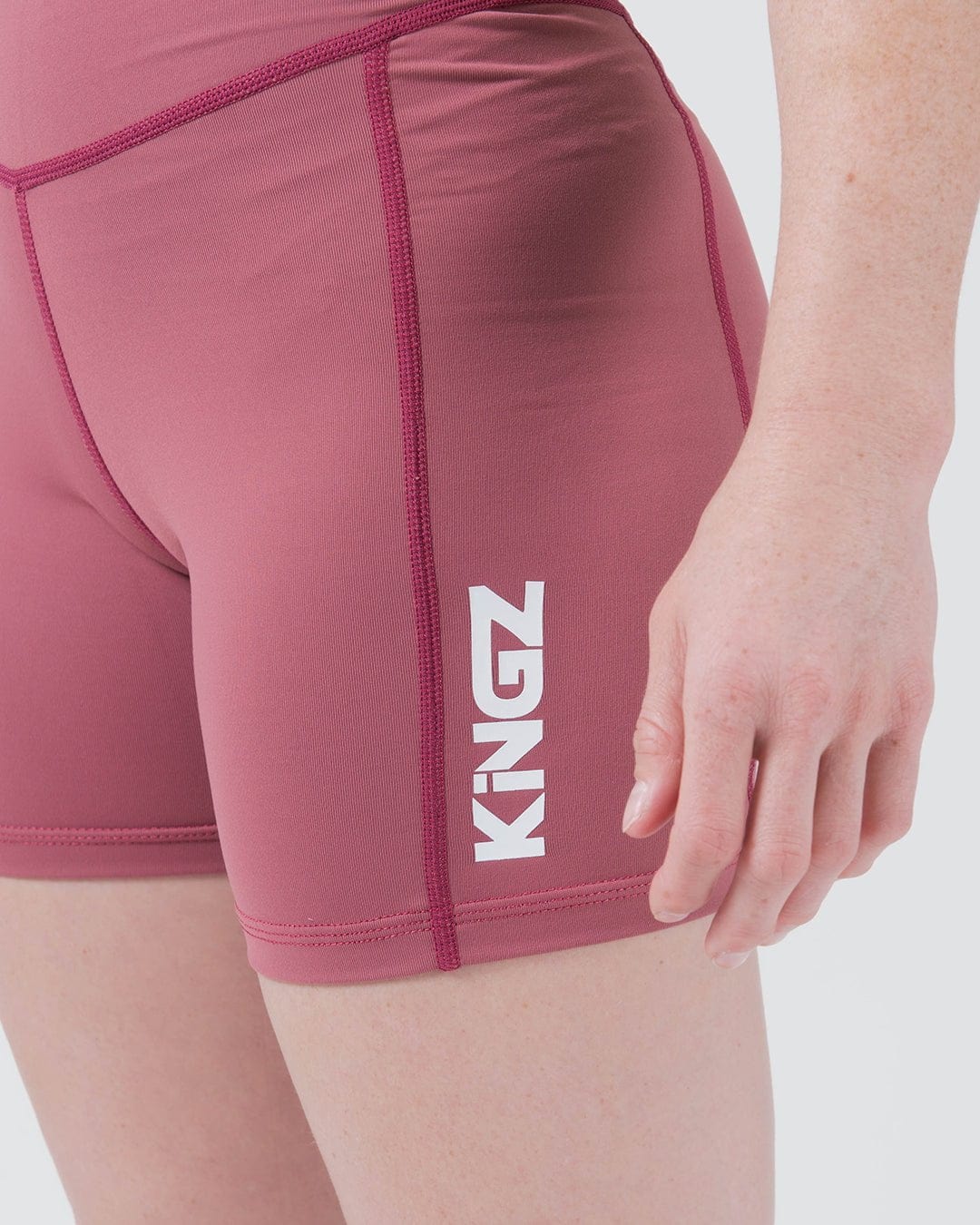 Kore Womens Training Shorts - Red - Image 8