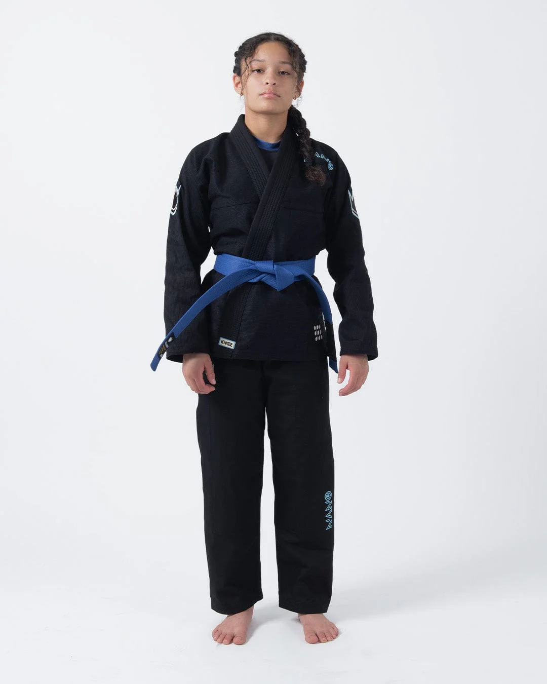 Nano 3.0 Womens Jiu Jitsu Gi - Black - Image 3