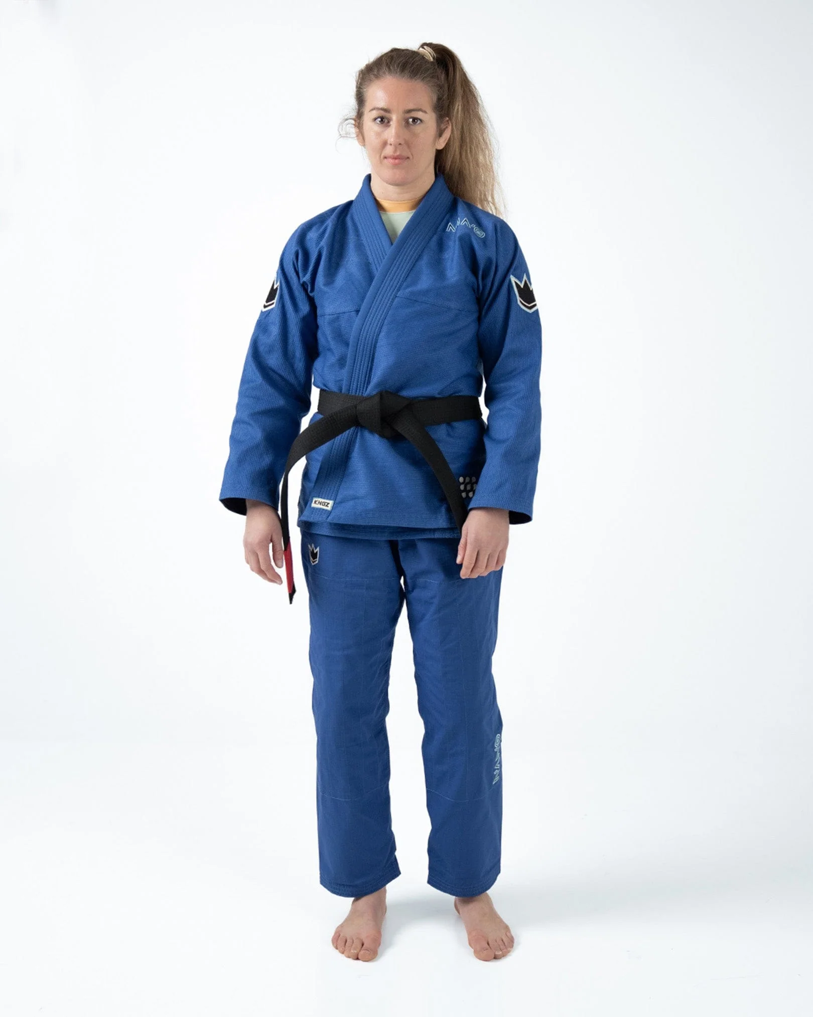 Nano 3.0 Womens Jiu Jitsu Gi - Blue - Image 3