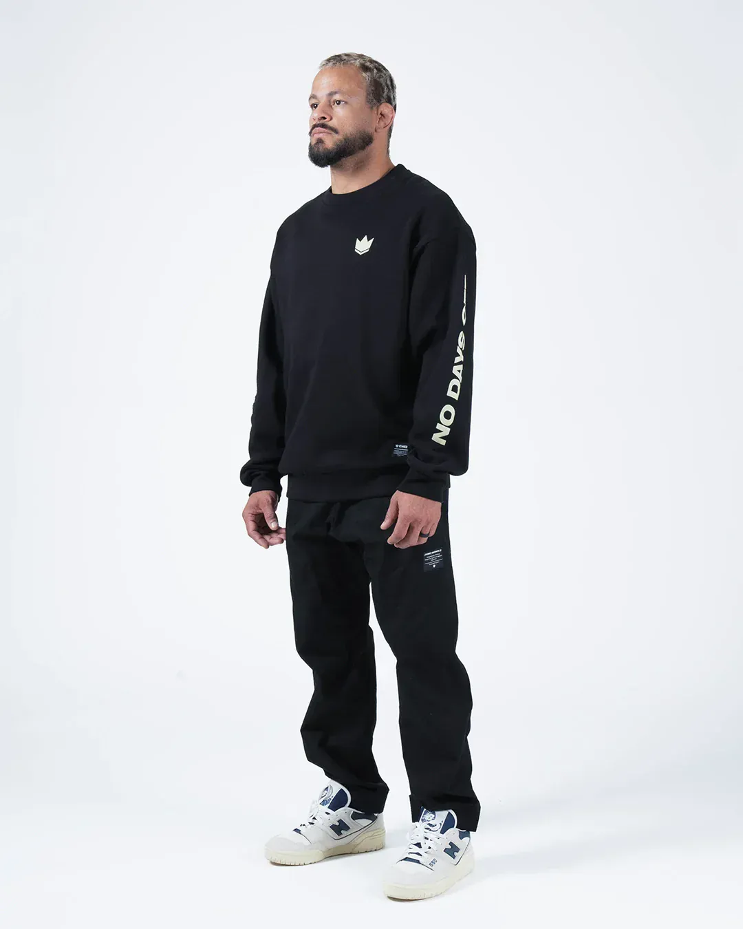 No Days Off Crewneck Sweater - Image 3