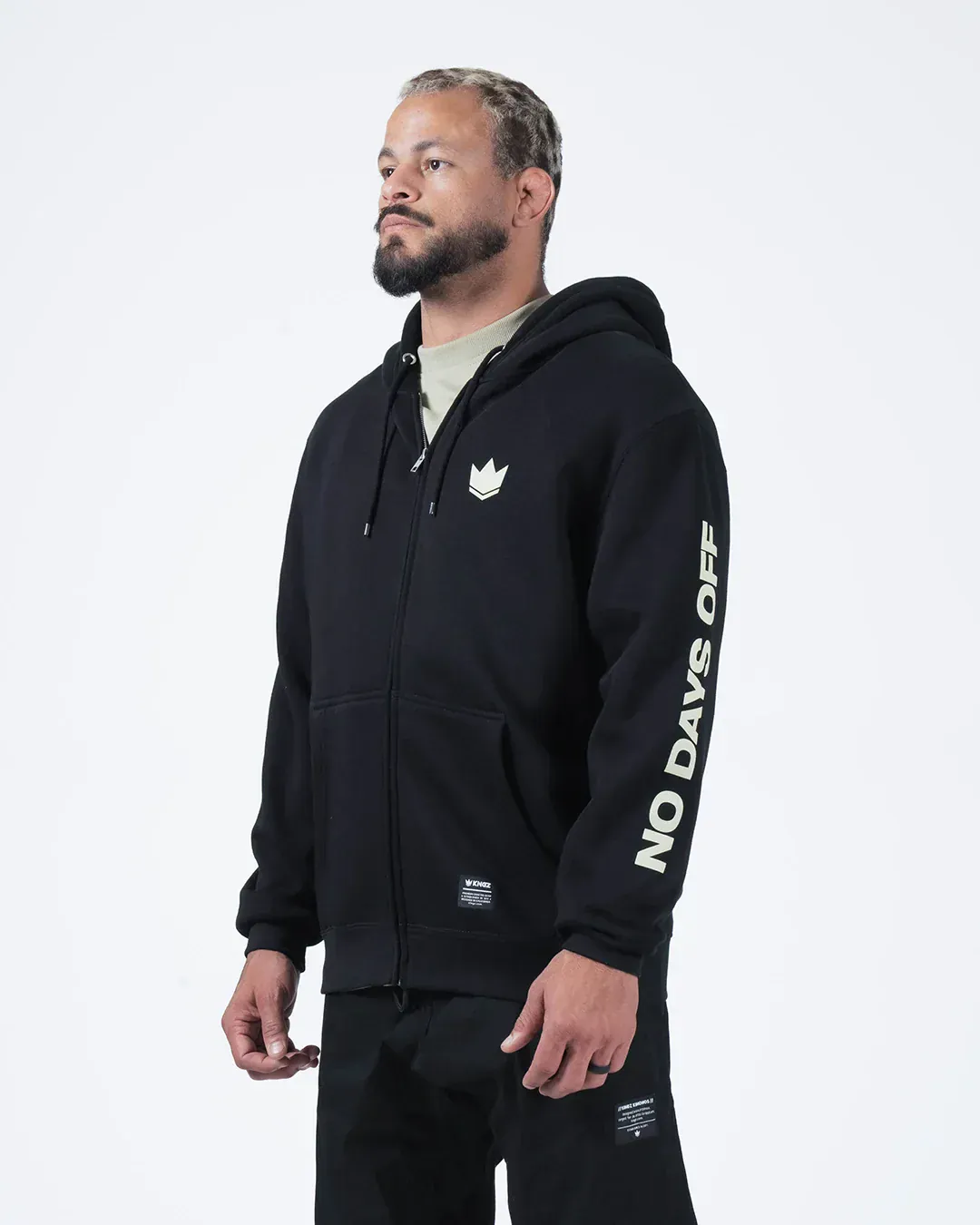 No Days Off Zip Up Hoodie - Image 2