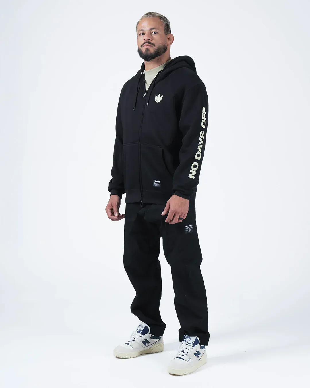 No Days Off Zip Up Hoodie - Image 3