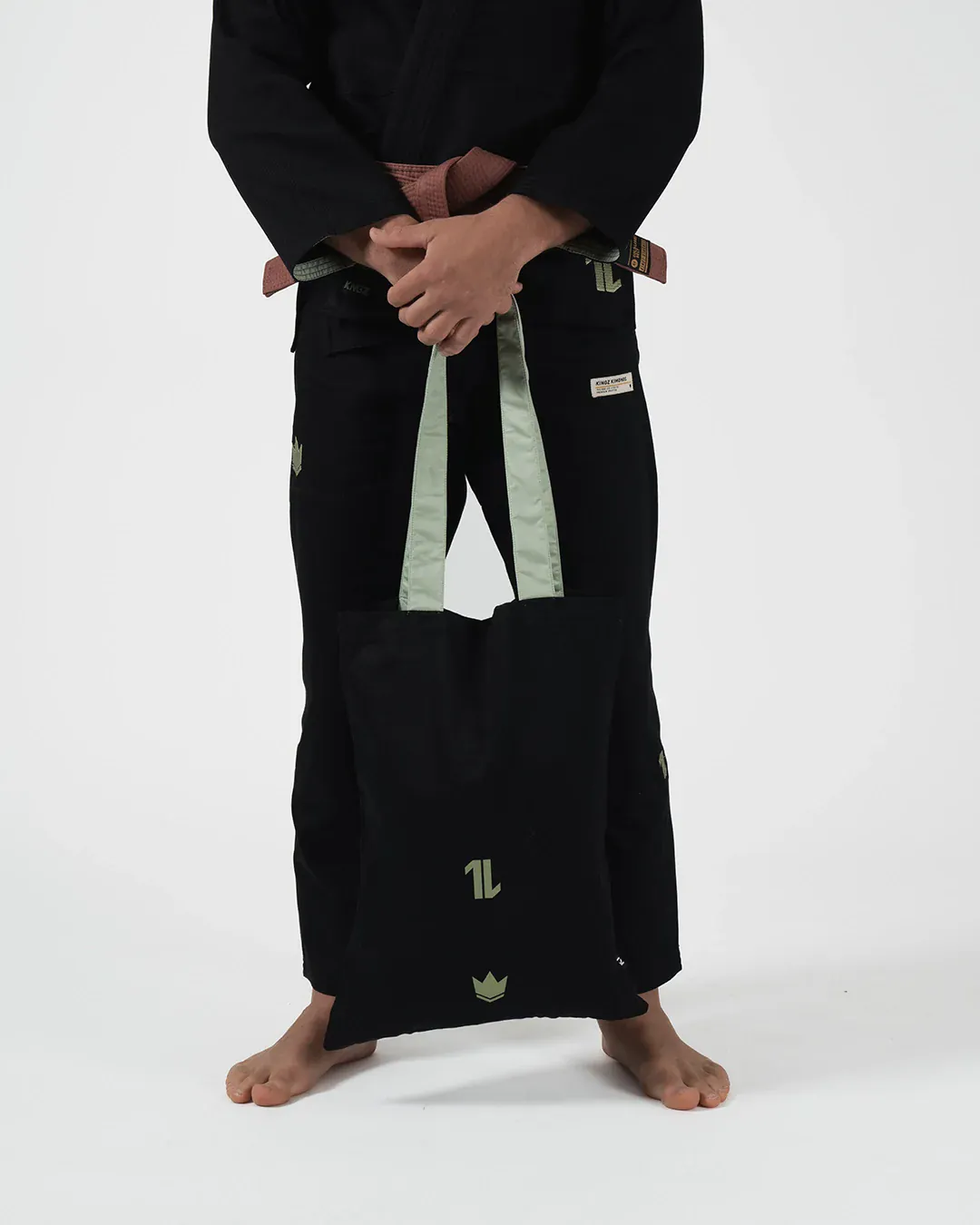 The ONE V2 Limited Edition Black/Green Jiu Jitsu Gi - Image 16